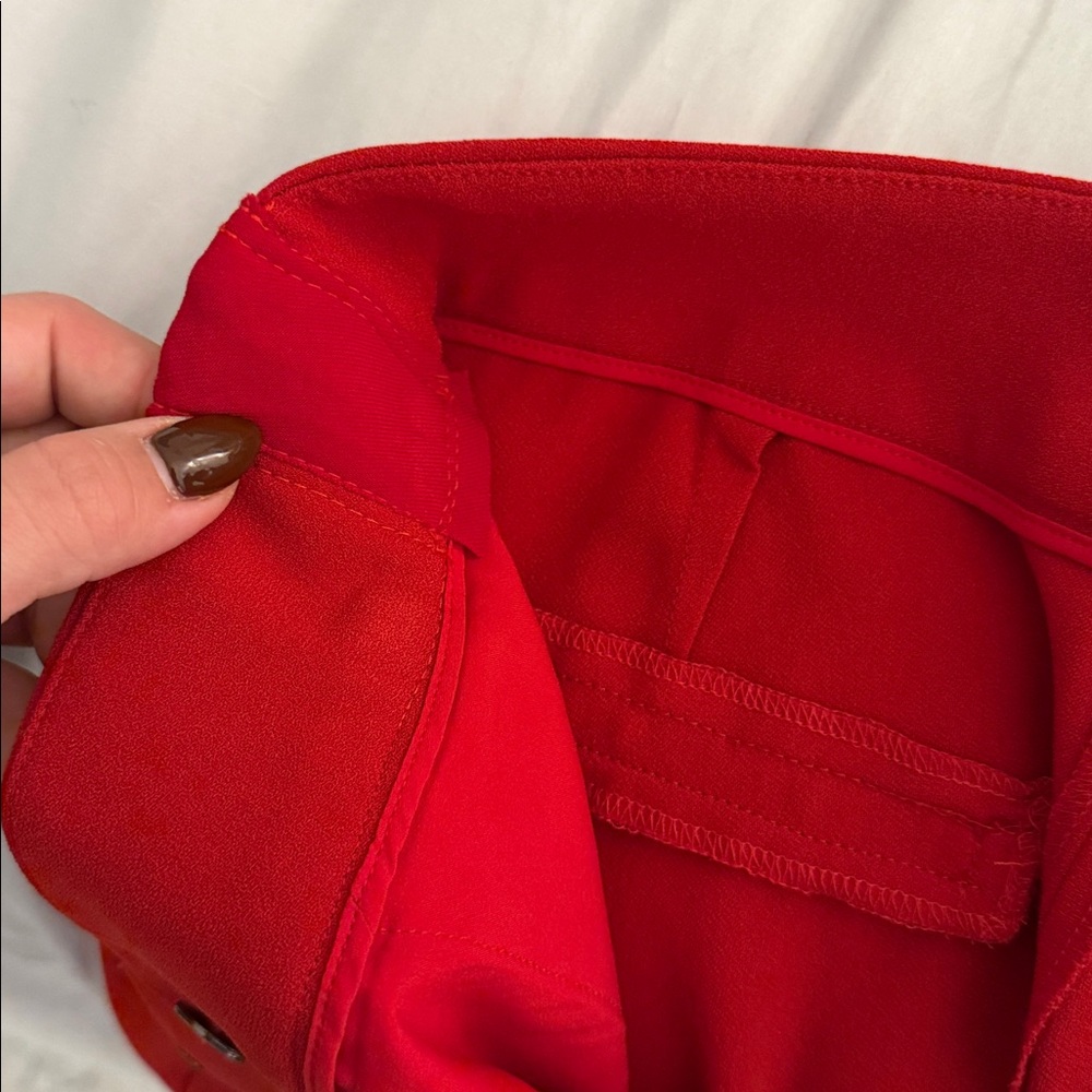 Ellie Tahari Elegant Red Women's the Simone Pants‎ Size 4 - Picture 6 of 10